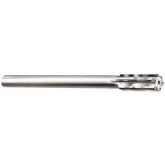 Made in USA - 0.3105" Carbide-Tipped 4 Flute Dowel Pin Chucking Reamer - Top Tool & Supply