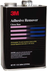 3M - 1 Gal Pail Adhesive Remover - Removes Grease, Oil, Ink, Dirt - Top Tool & Supply