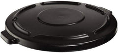 Rubbermaid - Round Lid for Use with 20 Gal Round Trash Cans - Black, Plastic, For 2620 Brute Trash Cans - Top Tool & Supply