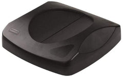 Rubbermaid - Square Lid for Use with 23 Gal Square Trash Cans - Black, Plastic, For 3569-07 & 3569-88 - Top Tool & Supply