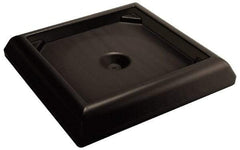 Rubbermaid - Black Plastic Weighted Base - Compatible with 45 & 65 Gal Containers, 24-1/2" Long, 6" High - Top Tool & Supply