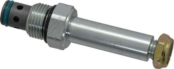 Parker - 15 GPM Steel Hydraulic Control Valve - 7/8-14 Thread, C10-2 Cavity - Top Tool & Supply