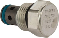 Parker - 16 GPM Steel Hydraulic Control Valve - 7/8-14 Thread, C10-2 Cavity - Top Tool & Supply