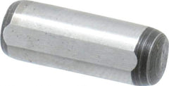 Value Collection - 6mm Diam x 16mm Pin Length Alloy Steel Pull Out Dowel Pin - C 57-63 Hardness, 1 Rounded & 1 Threaded End - Top Tool & Supply