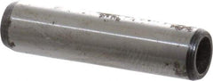 Value Collection - 6mm Diam x 25mm Pin Length Alloy Steel Pull Out Dowel Pin - C 57-63 Hardness, 1 Rounded & 1 Threaded End - Top Tool & Supply