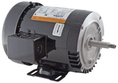 US Motors - 1 hp, ODP Enclosure, No Thermal Protection, 3,520 RPM, 208-230/460 Volt, 60 Hz, Three Phase Standard Efficient Motor - Size 143 Frame, Rigid Mount, 1 Speed, Ball Bearings, 3.5-3.4/1.7 Full Load Amps, F Class Insulation, CCW Lead End - Top Tool & Supply