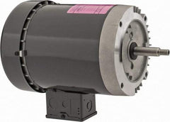 US Motors - 1/2 hp, TEFC Enclosure, No Thermal Protection, 3,500 RPM, 208-230/460 Volt, 60 Hz, Three Phase Standard Efficient Motor - Size 56J Frame, Rigid Mount, 1 Speed, Ball Bearings, 2-1.8/0.9 Full Load Amps, F Class Insulation, Reversible - Top Tool & Supply