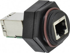 Woodhead Electrical - Ethernet Passthrough - RJ45(F/F) Connector - Top Tool & Supply