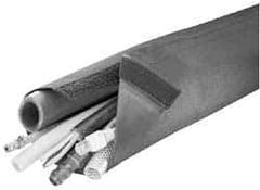 Made in USA - Cable and Hose Carrier Vinyl Hose Sleeve - 7 Inch Overall Diameter, Cut to Order Length - Top Tool & Supply