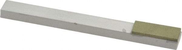 Made in USA - Fine, 1" Length of Cut, Single End Diamond Hone - 100 Grit, 3/8" Wide x 3/8" High x 4" OAL - Top Tool & Supply