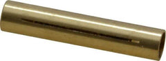 Made in USA - 1/8" Diam Select Replacement Through Hole Barrel - 0.6" Barrel Length, Eccentric Slot - Top Tool & Supply