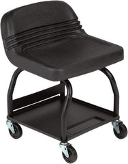 Whiteside - 480 Lb Capacity, 4 Wheel Creeper Seat - Steel, 24" High x 18" Wide - Top Tool & Supply