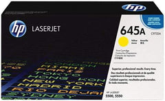 Hewlett-Packard - Yellow Toner Cartridge - Use with HP Color Laser Jet 5500, 5550 - Top Tool & Supply