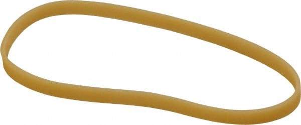 Alliance - 3 Inch Circumference, 1/8 Inch Wide, Pale Crepe Gold Rubber Band Strapping - 1,100 Pieces - Top Tool & Supply