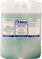 Detco - 5 Gal Container Cleaner - Use on Resilient Flooring - Top Tool & Supply