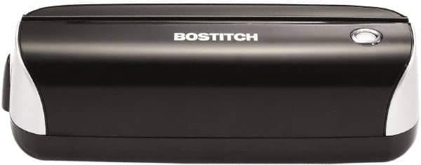 Stanley Bostitch - Paper Punches Type: 12 Sheet Electric Three Hole Punch Color: Black - Top Tool & Supply