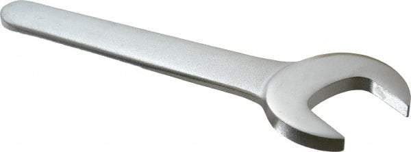 Proto - 1-3/8" Standard Service Open End Wrench - 7-5/8" OAL, Single End, Satin Finish, 30° Head Angle - Top Tool & Supply