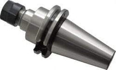 Parlec - 0.5mm to 10mm Capacity, 3.12" Projection, CAT40 Taper Shank, ER16 Collet Chuck - 5.81" OAL - Exact Industrial Supply