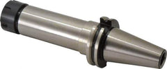 Parlec - 1mm to 16mm Capacity, 6.12" Projection, CAT40 Taper Shank, ER25 Collet Chuck - 8.81" OAL - Exact Industrial Supply