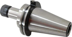 Parlec - 1mm to 13mm Capacity, 4.12" Projection, CAT50 Taper Shank, ER20 Collet Chuck - 8.12" OAL - Exact Industrial Supply