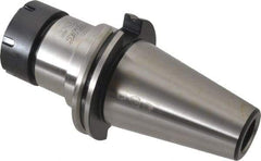 Parlec - 3mm to 30mm Capacity, 4.12" Projection, CAT50 Taper Shank, ER40 Collet Chuck - 8.12" OAL - Exact Industrial Supply