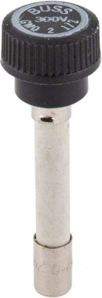 Cooper Bussmann - 300 VAC, 2.5 Amp, Time Delay Size Rejecting/NonRejecting Fuse - Fuse Holder Mount, 2-1/4" OAL, 10 at AC kA Rating, 15.9mm Diam - Top Tool & Supply