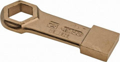 Ampco - 1-1/4" 6 Point Striking Box Wrench - Single End, 6-1/2" OAL, Aluminum Bronze - Top Tool & Supply