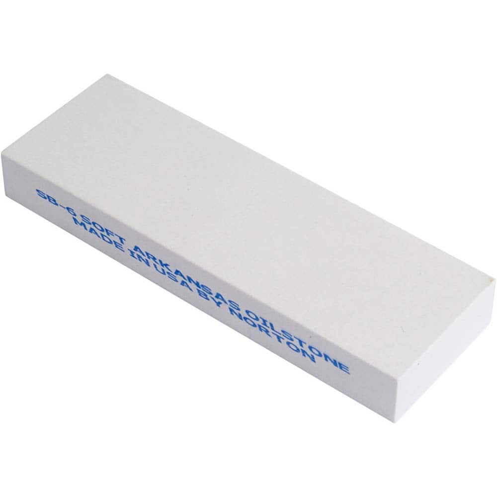 Norton - Sharpening Stones Stone Material: Arkansas Stone Overall Width/Diameter (Inch): 1 - Top Tool & Supply