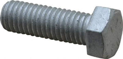 Armor Coat - 1/2-13 UNC, 1-1/2" Length Under Head Hex Head Cap Screw - Fully Threaded, Grade 8 Steel, 3/4" Hex - Top Tool & Supply