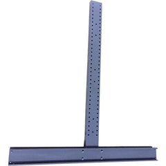 Made in USA - 10' High Double Sided Upright Cantilever Rack - 17,000 Lb Capacity, 107" Base Length - Top Tool & Supply