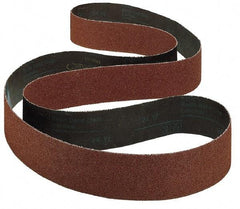 3M - 6" Wide x 148" OAL, Aluminum Oxide Abrasive Belt - Aluminum Oxide, Medium, Nonwoven, Series SC-BL - Top Tool & Supply