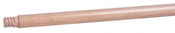 Weiler - 72 x 15/16" Wood Handle for Floor Brushes & Garage Brushes - Threaded Connection, Tan - Top Tool & Supply