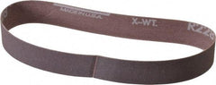 Norton - 1" Wide x 18" OAL, 120 Grit, Aluminum Oxide Abrasive Belt - Aluminum Oxide, Fine, Coated, Series R228 - Top Tool & Supply