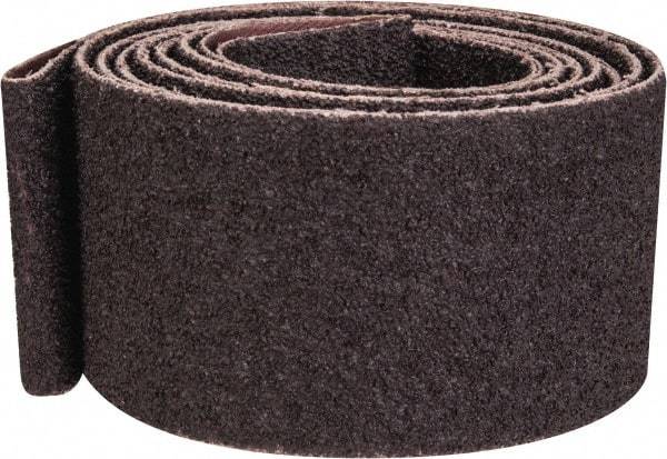 Norton - 2" Wide x 132" OAL, 36 Grit, Aluminum Oxide Abrasive Belt - Aluminum Oxide, Very Coarse, Coated, X Weighted Cloth Backing, Series R228 - Top Tool & Supply