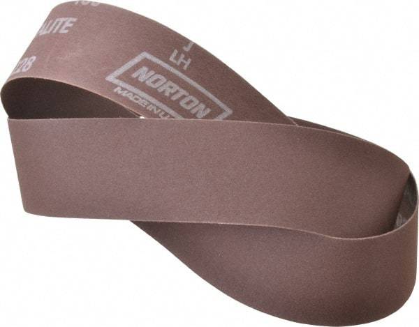 Norton - 2" Wide x 48" OAL, 150 Grit, Aluminum Oxide Abrasive Belt - Aluminum Oxide, Very Fine, Coated, Series R228 - Top Tool & Supply