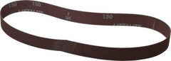 Norton - 1" Wide x 30" OAL, 150 Grit, Aluminum Oxide Abrasive Belt - Aluminum Oxide, Very Fine, Coated, Series R228 - Top Tool & Supply