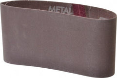 Norton - 3-1/2" Wide x 15-1/2" OAL, 220 Grit, Aluminum Oxide Abrasive Belt - Aluminum Oxide, Very Fine, Coated, Series R228 - Top Tool & Supply