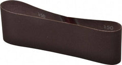 Norton - 3" Wide x 21" OAL, 150 Grit, Aluminum Oxide Abrasive Belt - Aluminum Oxide, Very Fine, Coated, Series R228 - Top Tool & Supply