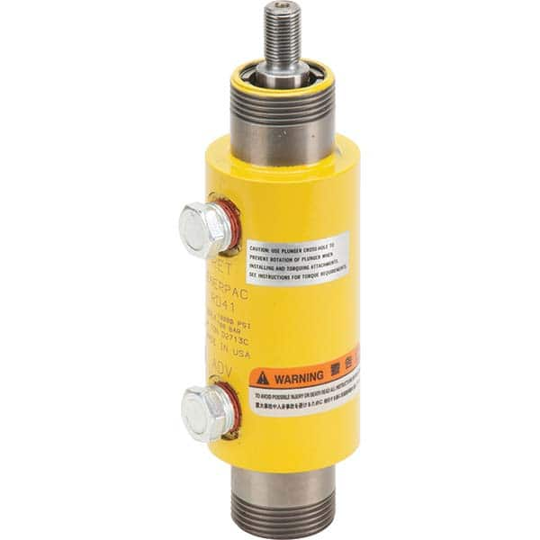 Enerpac - Compact Hydraulic Cylinders Type: Double Acting Mounting Style: Base Mounting Holes - Top Tool & Supply