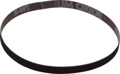 Norton - 3/8" Wide x 13" OAL, 100 Grit, Aluminum Oxide Abrasive Belt - Aluminum Oxide, Fine, Coated, Series R228 - Top Tool & Supply