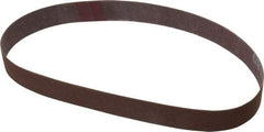 Norton - 3/4" Wide x 18" OAL, 180 Grit, Aluminum Oxide Abrasive Belt - Aluminum Oxide, Very Fine, Coated, Series R228 - Top Tool & Supply