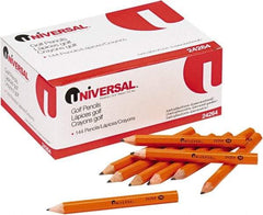 UNIVERSAL - Lead #2 Golf & Pew Pencil - Yellow - Top Tool & Supply