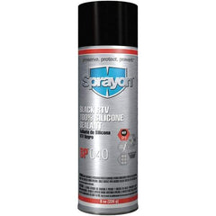 Sprayon - 8 oz Automotive Gasket Sealant - 122°F Max, Black, Comes in Aerosol Can - Top Tool & Supply