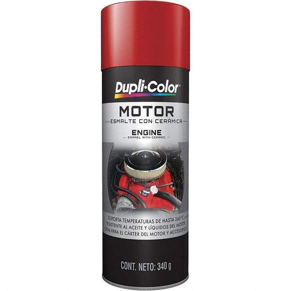 Krylon - 12 oz Ford Red Automotive Heat Resistant Paint - Gloss Finish, 500°F Max Temp, Comes in Aerosol Can - Top Tool & Supply