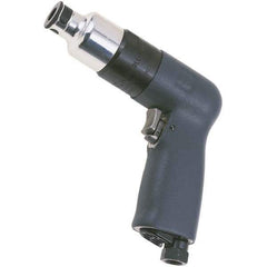 Ingersoll-Rand - 1/4" Bit Holder, 2,500 RPM, Pistol Grip Handle Air Screwdriver - 45.1 In/Lb Torque, 5 CFM - Top Tool & Supply