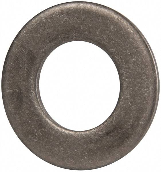 Made in USA - 1" Screw, Grade 300 Stainless Steel Standard Flat Washer - 1.062" ID x 2" OD, 0.108" Thick, Passivated Finish, Meets Military Specifications - Top Tool & Supply