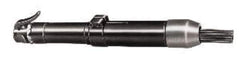 Chicago Pneumatic - 4,300 BPM, 15/16" Bore Diam, Pneumatic Inline Needle Scaler - 1" Stroke Length, 13.9 CFM, 90 psi, 1/4 NPT Inlet - Top Tool & Supply