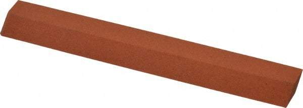 Norton - 4" Long x 9/16" Wide x 3/16" Thick, Aluminum Oxide Sharpening Stone - Diamond, Fine Grade - Top Tool & Supply