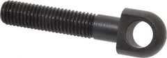 Jergens - 5/8-11, 1-3/4" Thread Length, 5/8" Hole Diam, 5/8" Hole Diam, Steel, Swing Bolt - Black Oxide Finish, Grade 4140, 3/4" Head Thickness, 3-1/2" Hole Center to End - Top Tool & Supply