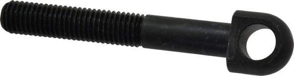 Jergens - 5/8-11, 2-1/2" Thread Length, 5/8" Hole Diam, 5/8" Hole Diam, Steel, Swing Bolt - Black Oxide Finish, Grade 4140, 3/4" Head Thickness, 4-3/4" Hole Center to End - Top Tool & Supply